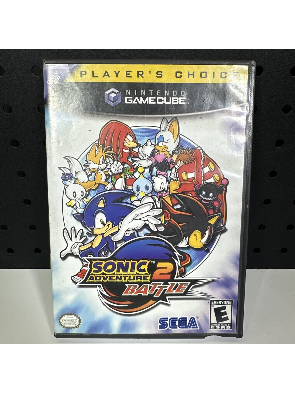 Sonic Adventure 2 Battle Nintendo GameCube Player's Choice Tested - No Manual
